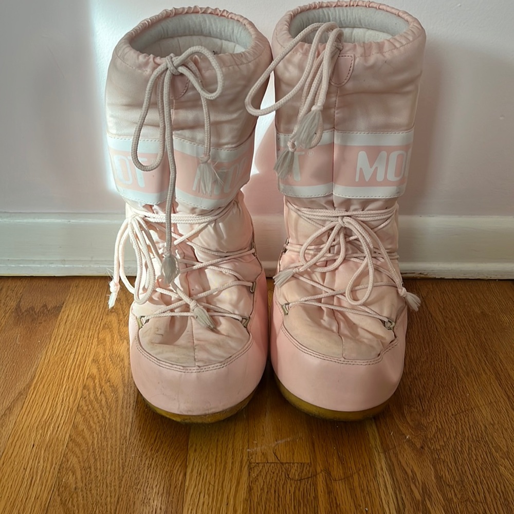 Tecnica Original Moon Boot Pink Used